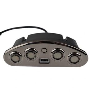 2023 factory hot sale car seat four-way switch with USB charging function sofa seat switch