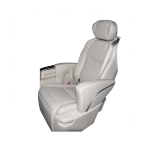 Luxury MPV seat modification includes a series of seat armrest suitable for Toyota Sienna original aviation seats