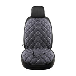 2024Universal 12V Heated Car Seat Cushion /Cushion Driver Electric Heated Seat /Cushion with Full Back Support