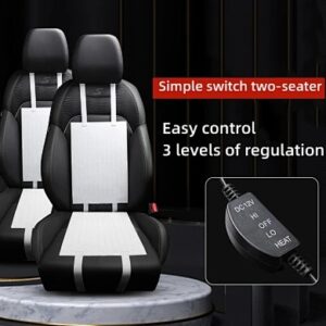 Factory Hot Sale 12V Single Seat Car Heating Pad Winter Car Seat Cover Electric Heating Simple Switch Control One Model Cushion