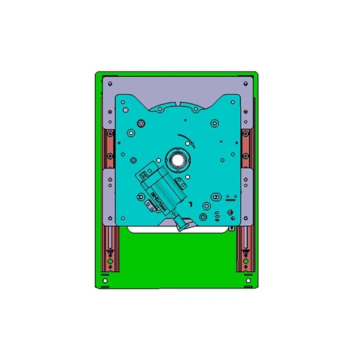 Slide Rail Turntable Assembly Display image