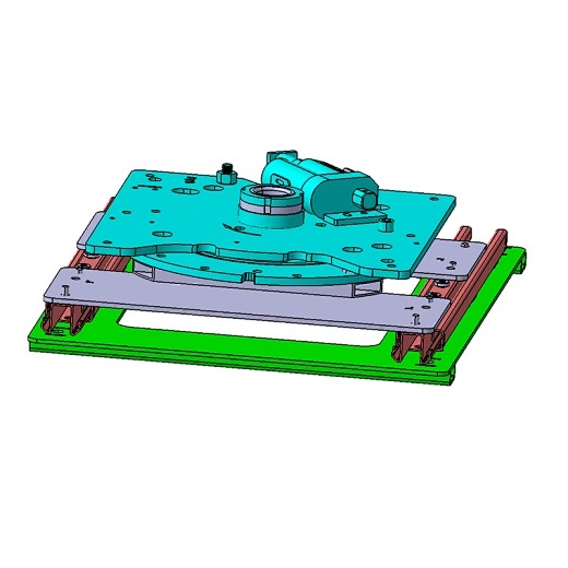 Slide Rail Turntable Assembly Display image