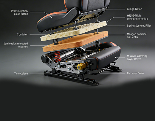 Automotive seat design: Modern seats integrate multiple functions to meet the seating needs of passengers to the greatest extent possible.