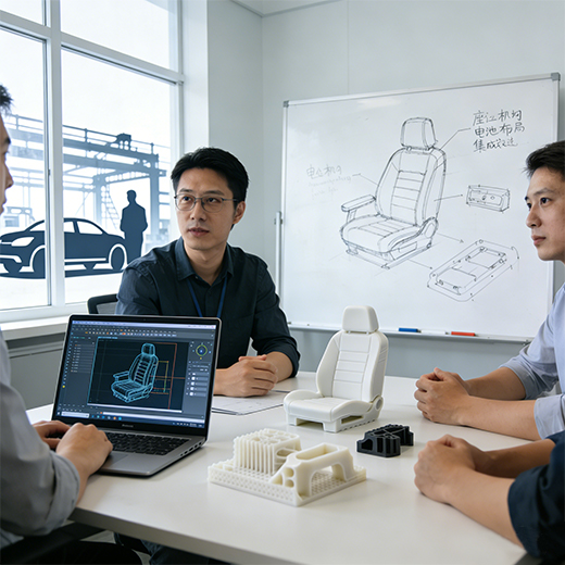 Automotive seat component suppliers engaging in early-stage design with car manufacturers