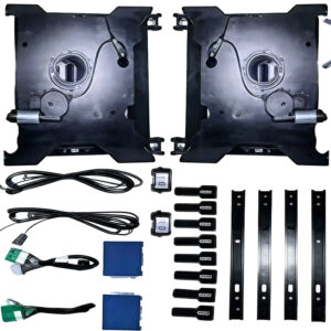 The Denza D9 electric seat upgrade kit includes sliding rails and turntables.
