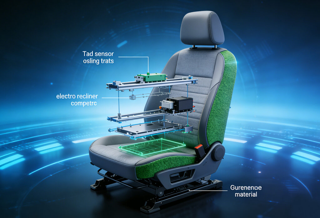 Automotive seat parts manufacturers driving innovation in smart electric vehicle components