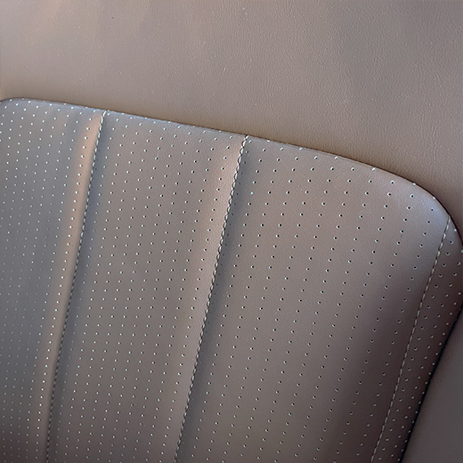 Car seat cover stitching diagram