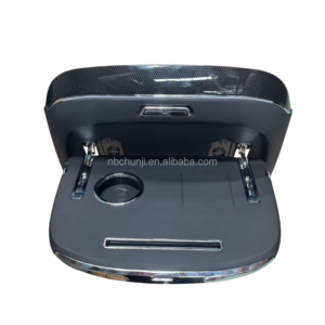 Luxury Car Seat Folding Tray Table with Cup Holder Hidden Rear Seat Table for XPENG G6 OEM ODM