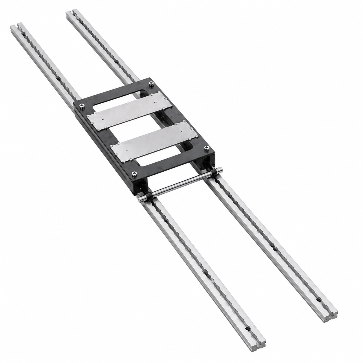 2 Meter Manual Long Travel Seat Slide Rail Custom Length Available CHUNJI